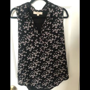 LOFT mixed media shell Sz L